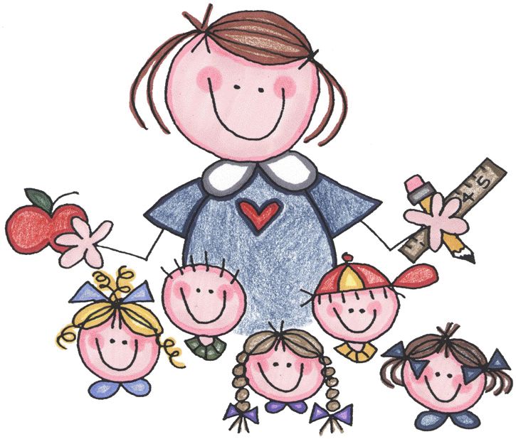 725x618 Kindergarten Teachers Clipart