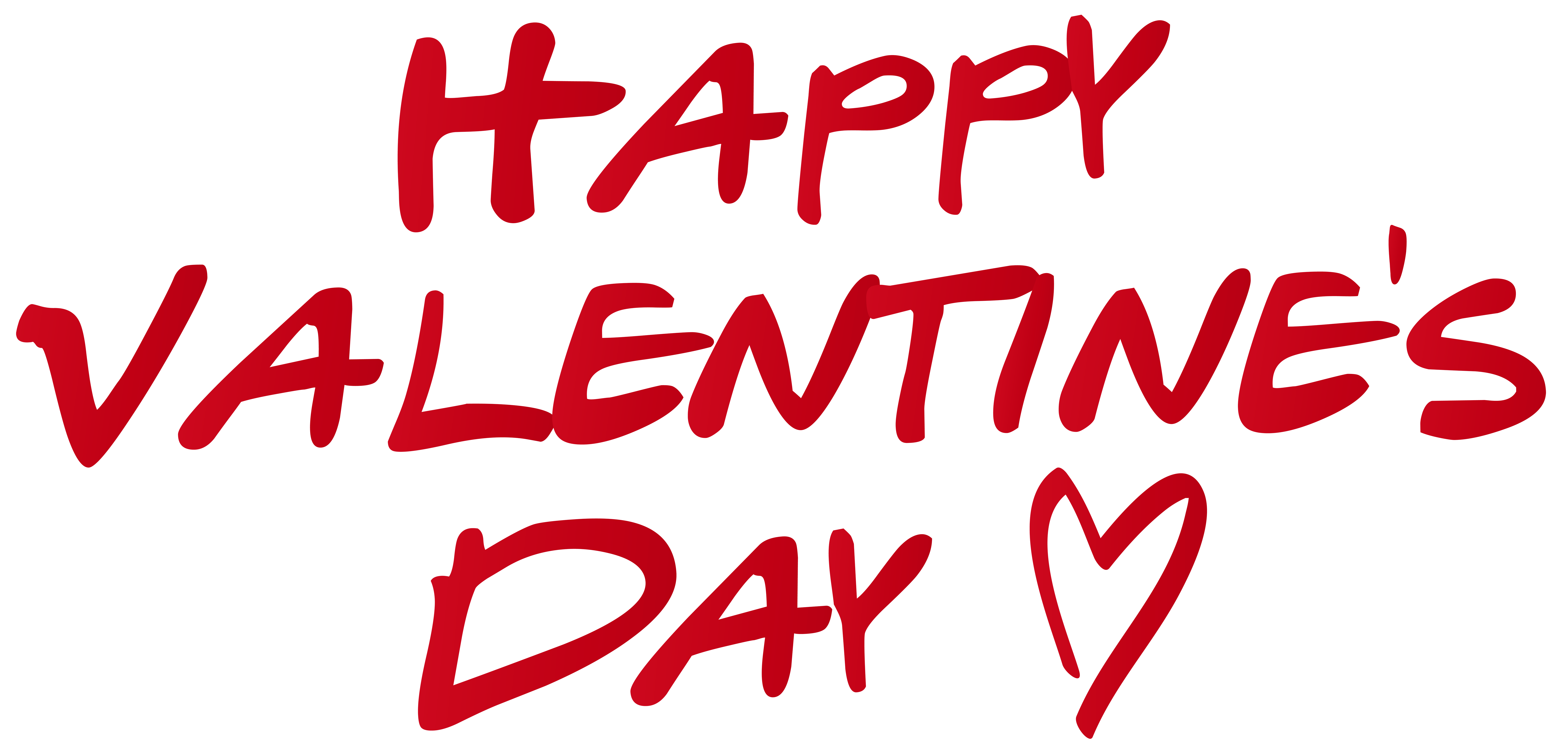 8000x3835 Clipart Day Happy Valentine