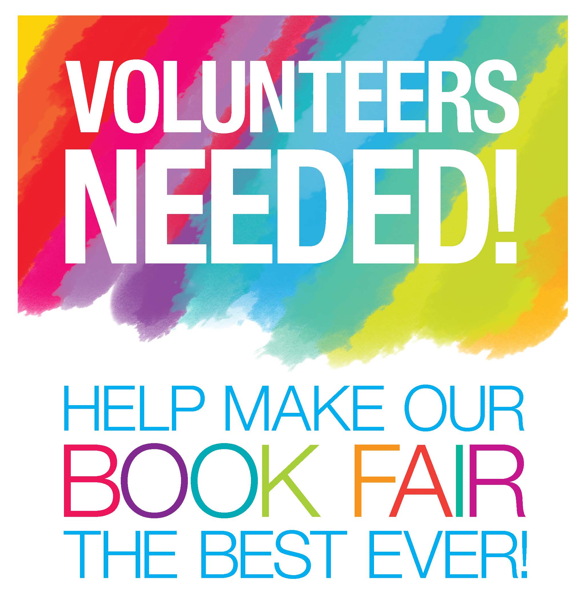2049x2072 Volunteers Needed For Book Fair! Allenwood Elementary Ptg