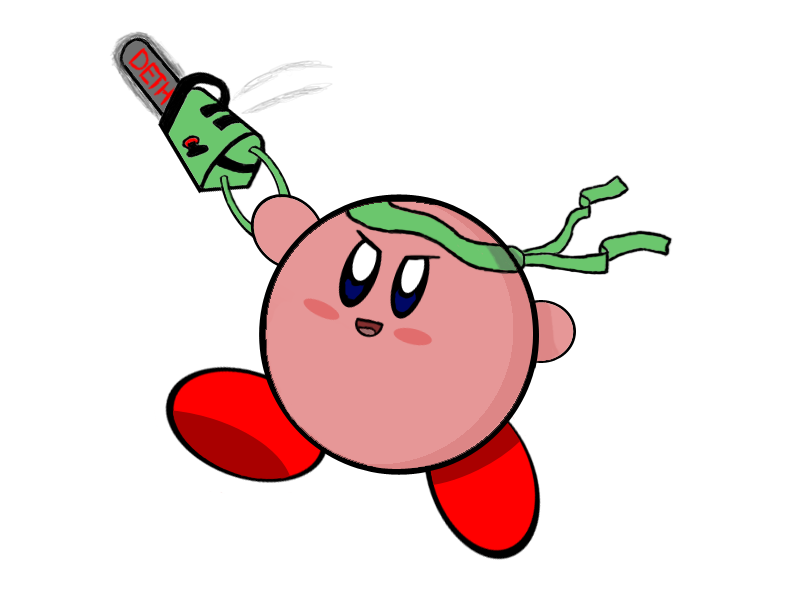 800x600 Chainsaw Kirbyno Background By Darthpuffball
