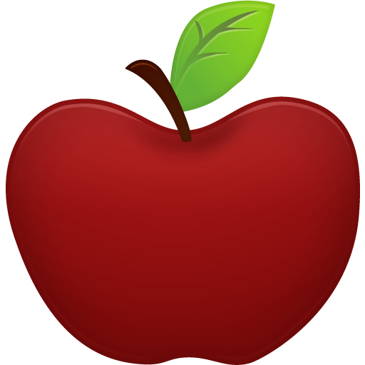 512x512 Apple Clipart Transparent Background