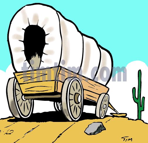 506x488 Oregon Trail Clip Art