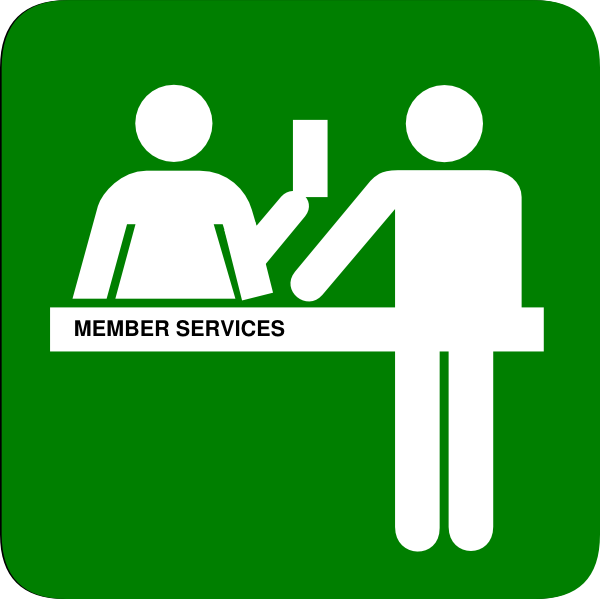 600x599 Member Services Clip Art