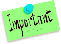 200x142 Important Note Clip Art