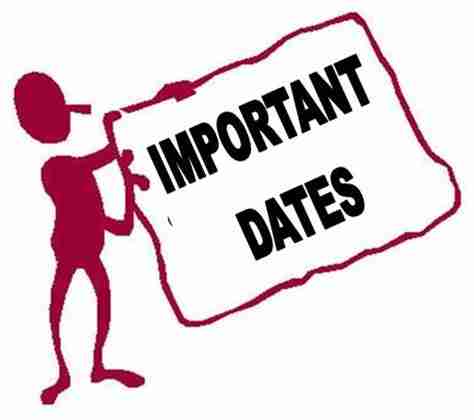 Important Dates Clipart | Free download on ClipArtMag