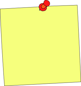 282x300 Posted Not With Pin Clip Art