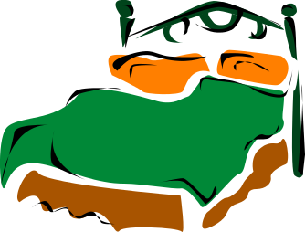 334x254 Get In Bed Clipart