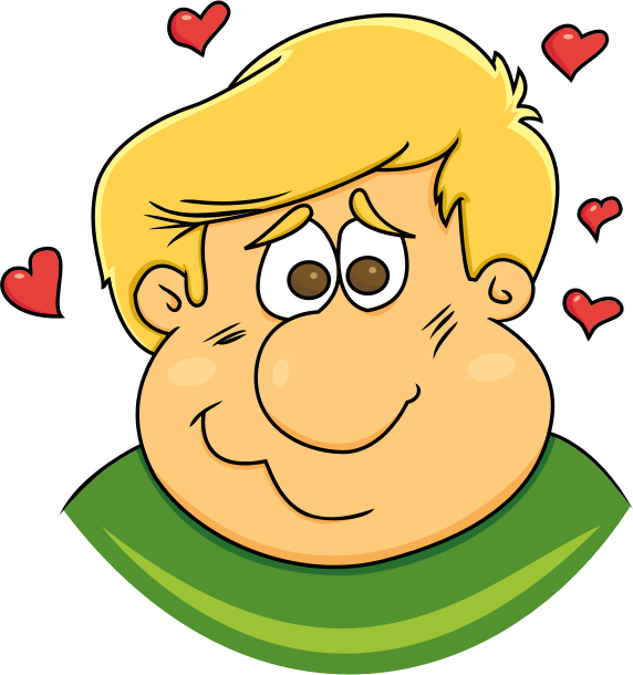 572x610 Free Boy In Love Clip Art