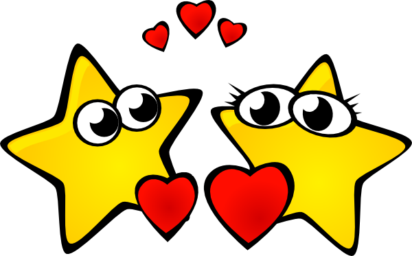 600x373 Stars In Love Clip Art