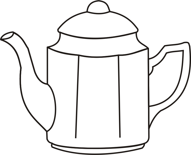 800x649 Coffee Pot Clipart