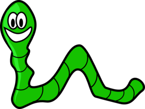 299x225 Inchworm Clip Art