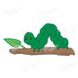 160x160 Abeka Clip Art Green A Stick With A Leaf