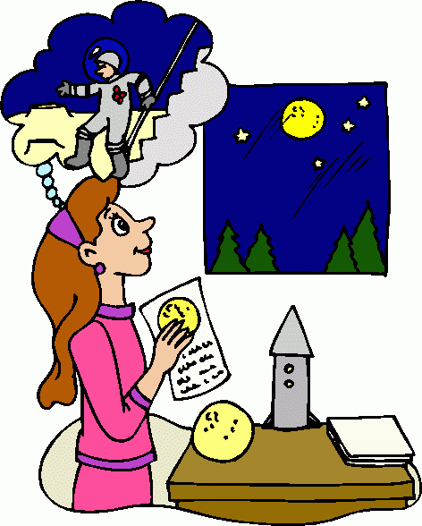 472x588 Person Dreaming Clip Art