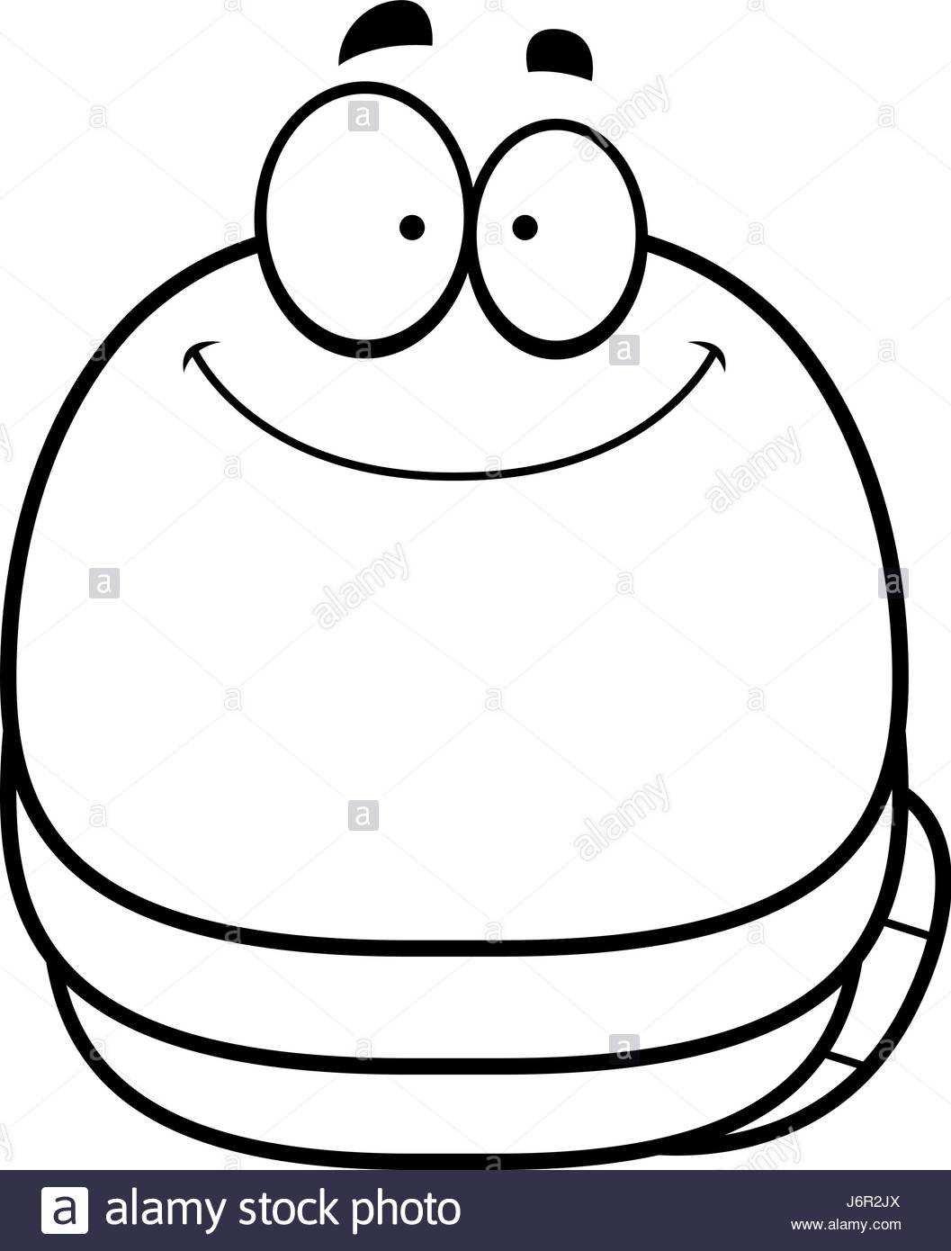 1057x1390 A Cartoon Illustration Of A Worm Smiling Stock Vector Art
