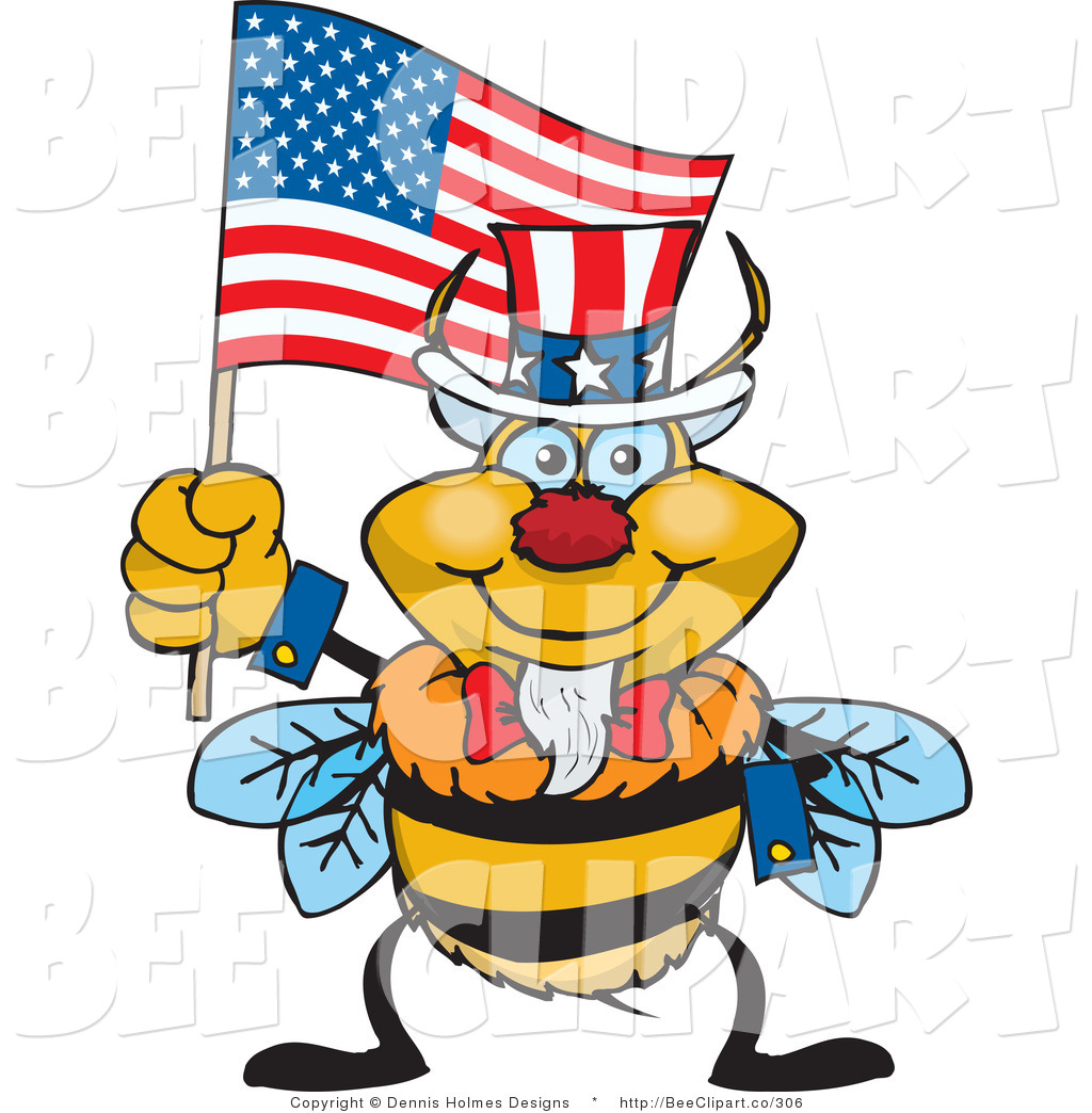 1024x1044 Cartoon Vector Clip Art Of An American Patriotic Uncle Sam Bumble