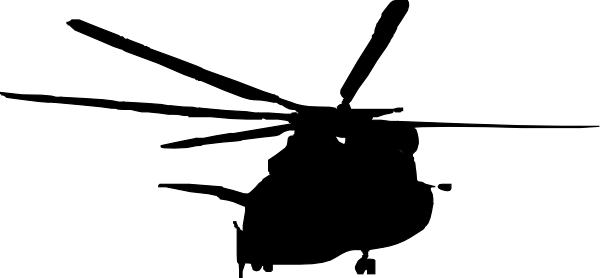 600x278 Army Clipart Silhouette