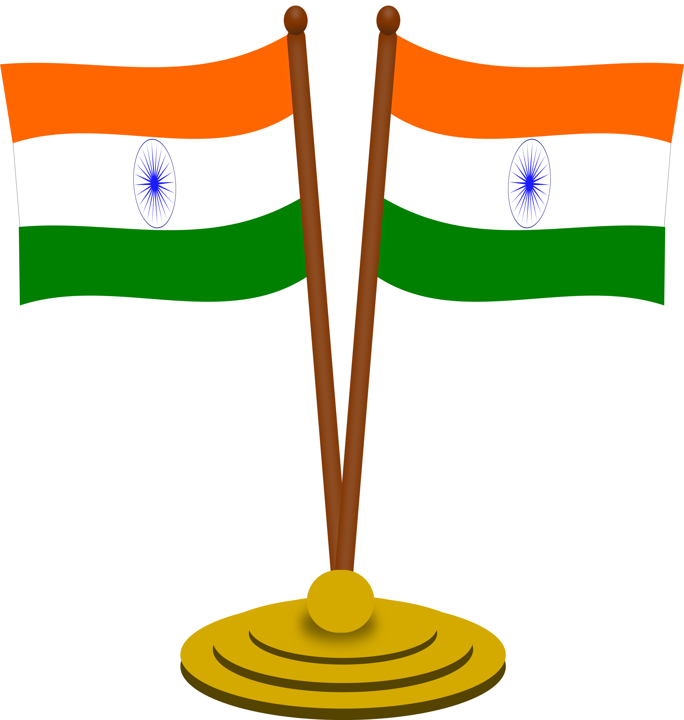 2281x2400 India Flag Clipart