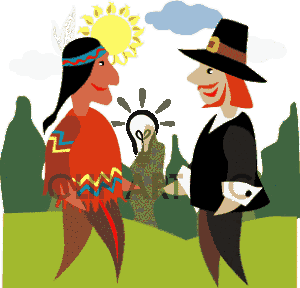 300x288 Indian Clipart Thanksgiving