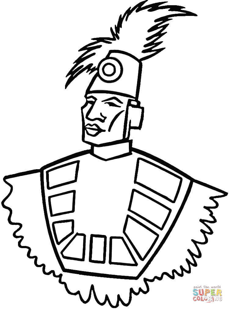 750x1010 Indian King Coloring Page Free Printable Coloring Pages