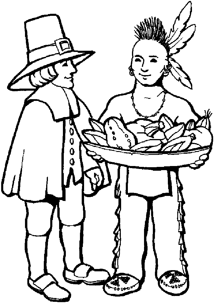 728x1033 Native American Coloring Pages