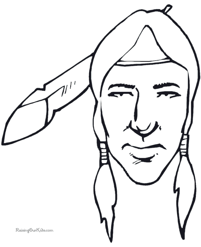 670x820 Printable Indian Coloring Pages Many Interesting Cliparts
