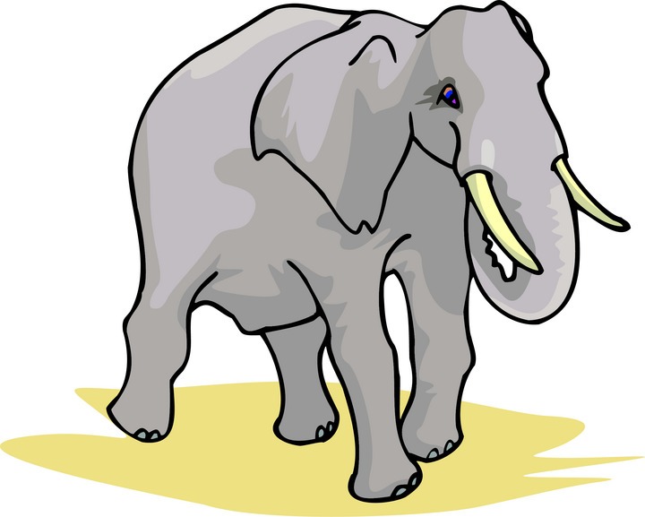 720x577 Free Elephant Clipart