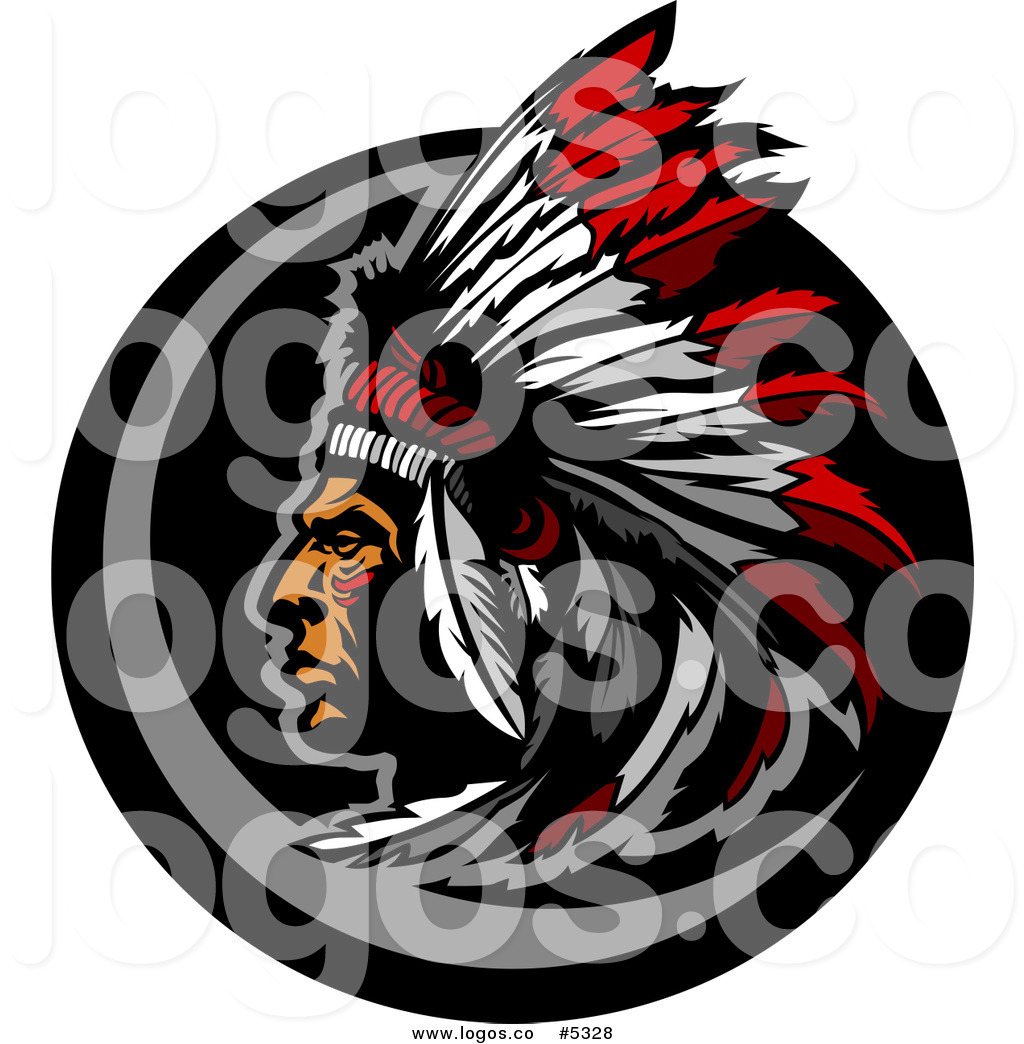 1024x1044 Royalty Free Vector Of A Logo Of A Native American Indian Chief
