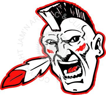 361x323 Indian Head With Outline