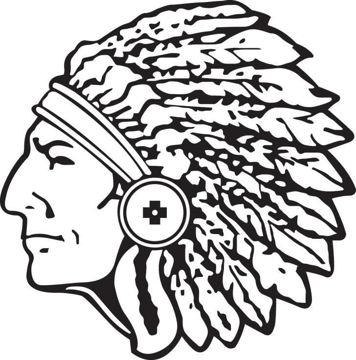 728x737 Indian Head Clip Art