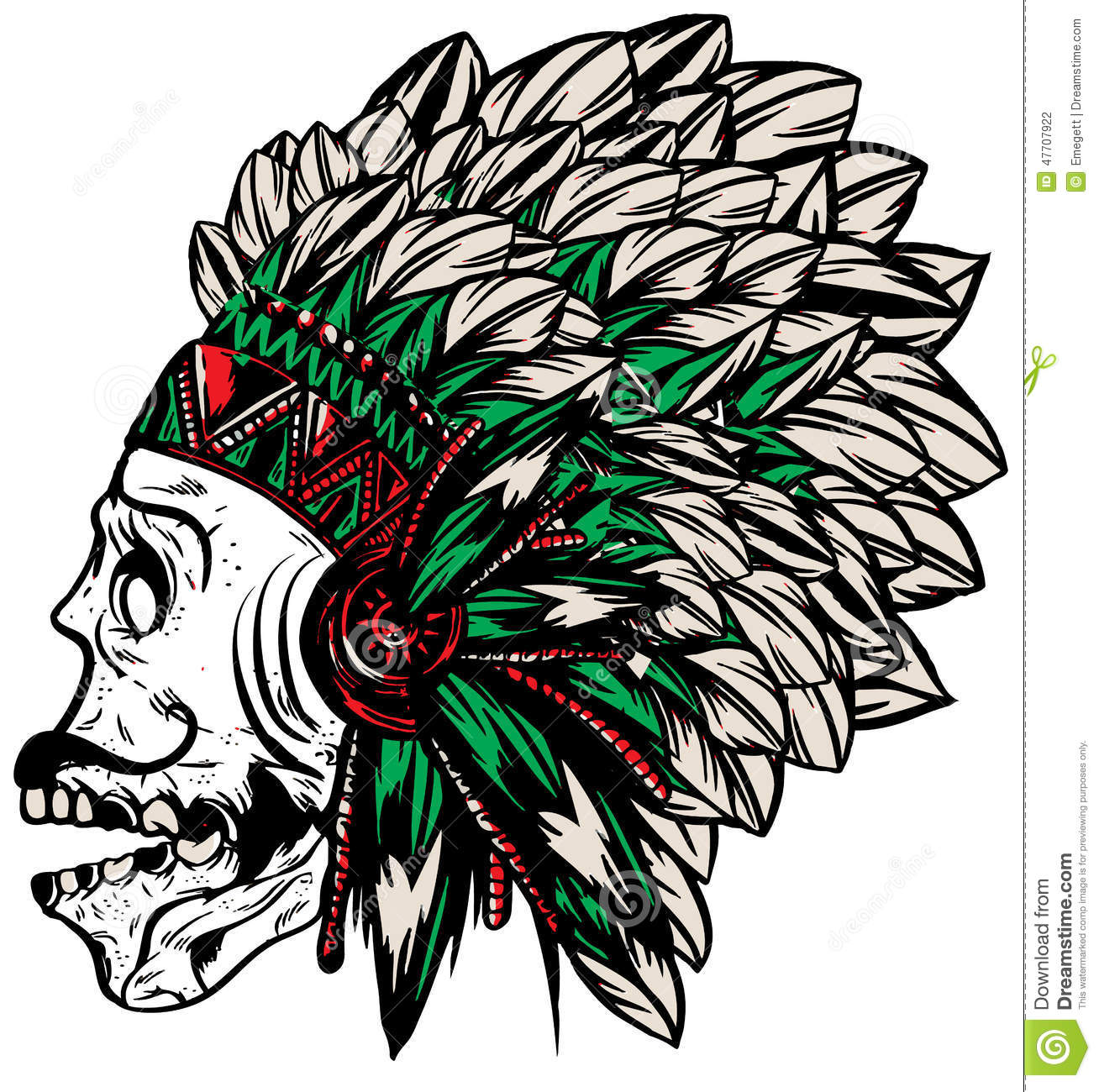 Indian Headdress Clipart | Free download on ClipArtMag