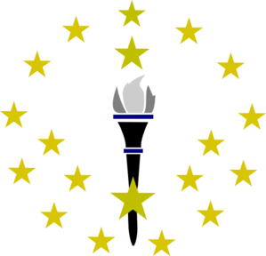 299x288 In Flag Outline Clip Art