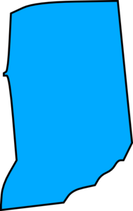 189x300 Indiana Color Clip Art