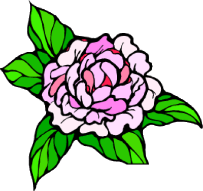 400x377 Peony Clipart Indiana