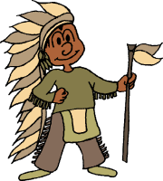 180x200 Indians Clipart Tribe