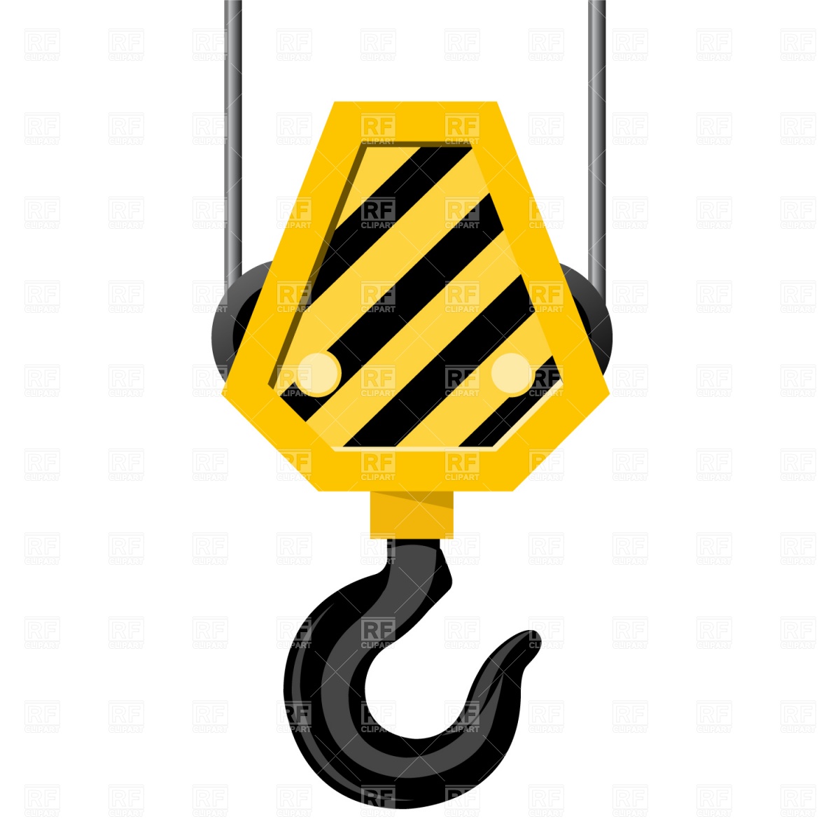 1200x1200 Industrial Track Crane Royalty Free Vector Clip Art Image
