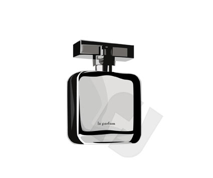 425x356 Bottle Of Perfume Vector Clip Art 00162