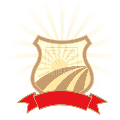 400x400 Agriculture Industry Emblem Royalty Free Vector Clip Art Image