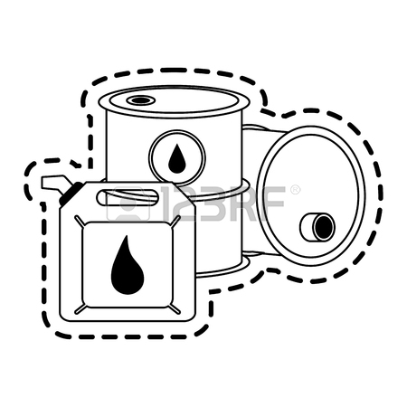 450x450 Barrel Oil Industry Icon Image Vector Illustration Design Royalty