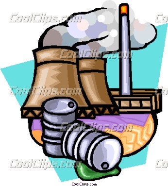 346x383 Smoke Stacks Clipart