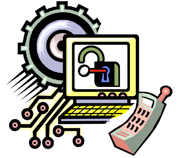 748x667 Computer Clipart Information Technology