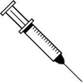 170x169 Hypodermic Syringe Injection Needle Illustration Isolated On White