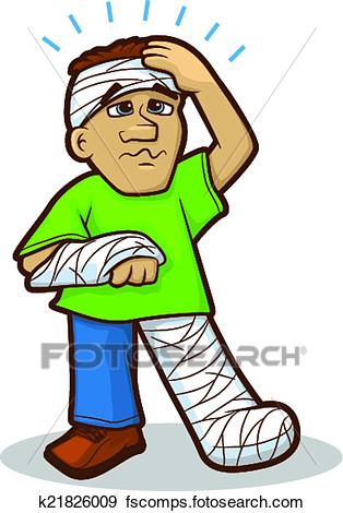 Injured Clipart | Free download on ClipArtMag