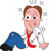 163x170 Injured Clip Art Cliparts