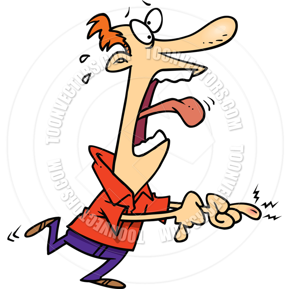 940x940 Cartoon Finger Sliver By Ron Leishman Toon Vectors Eps