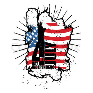 320x320 Independence Day In Usa. Statue Of Liberty In Grunge Style. Brush