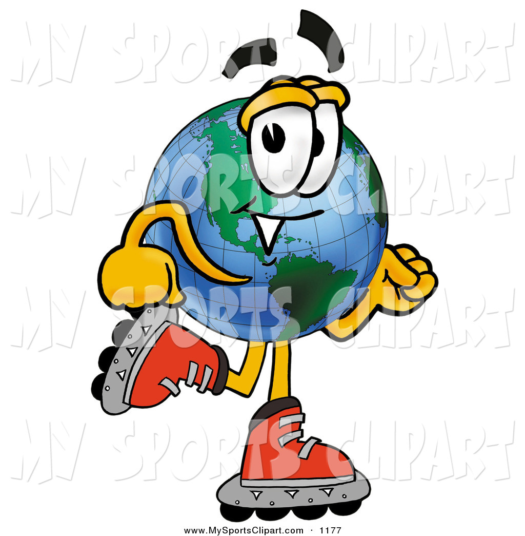 1024x1044 Sports Clip Art Of A Sporty World Earth Globe Mascot Cartoon