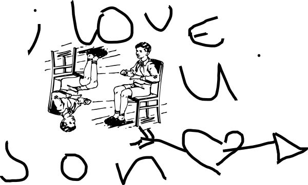 600x362 I Love You, Son Clip Art