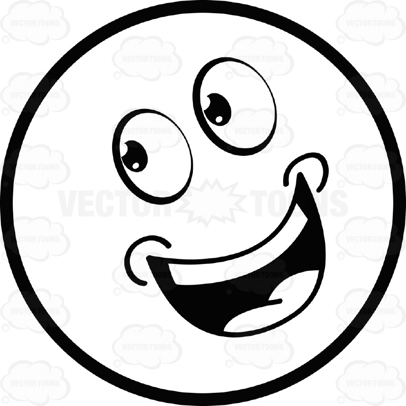800x800 Very Excited Face Clipart