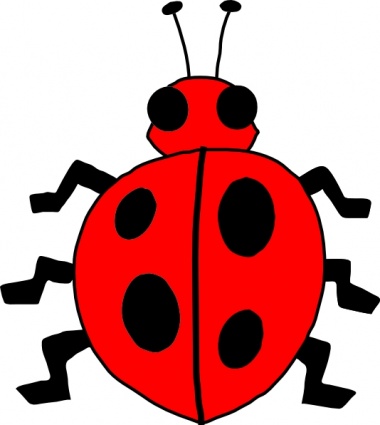 380x425 Clip Art Bugs
