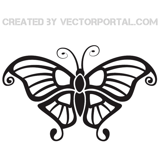 660x660 Butterfly Vector Format Image